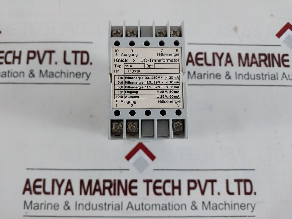 Knick 15A Dc-transformer 743910