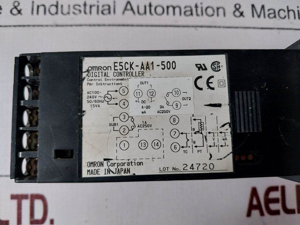Omron E5Ck-aa1-500 Digital Controller