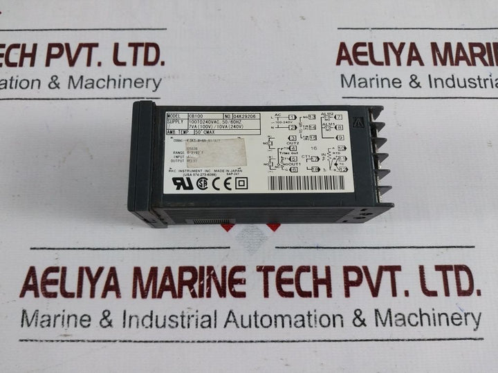 Rkc Instrument Cb100 Digital Temperature Controller 04K29206