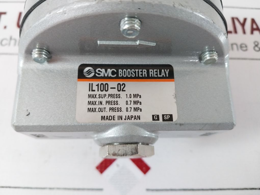 Smc Il100-02 Booster Relay