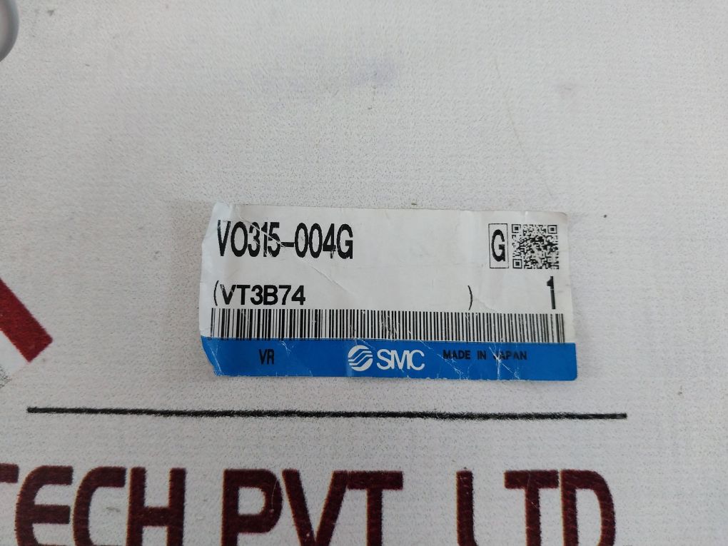 Smc V0315-004G/ Vo315-004G Pneumatic Solenoid Valve 0~1.0Mpa