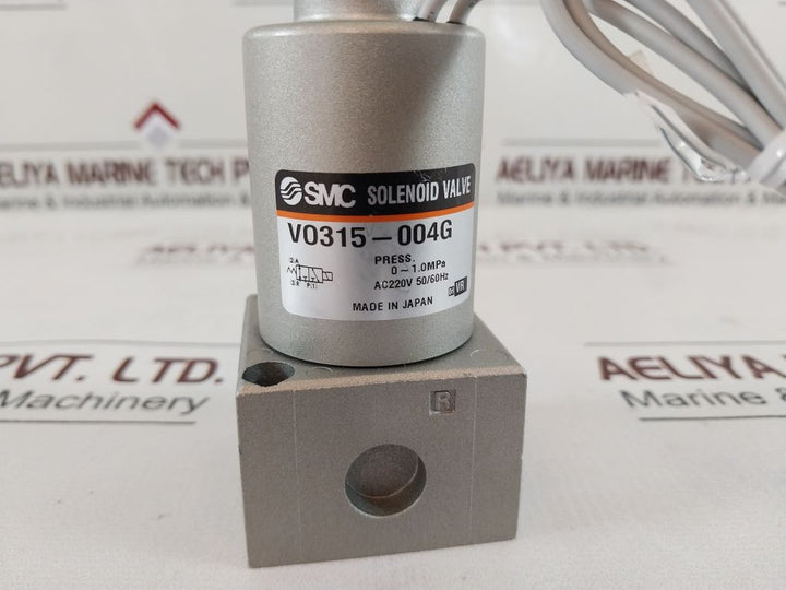 Smc V0315-004G/ Vo315-004G Pneumatic Solenoid Valve 0~1.0Mpa