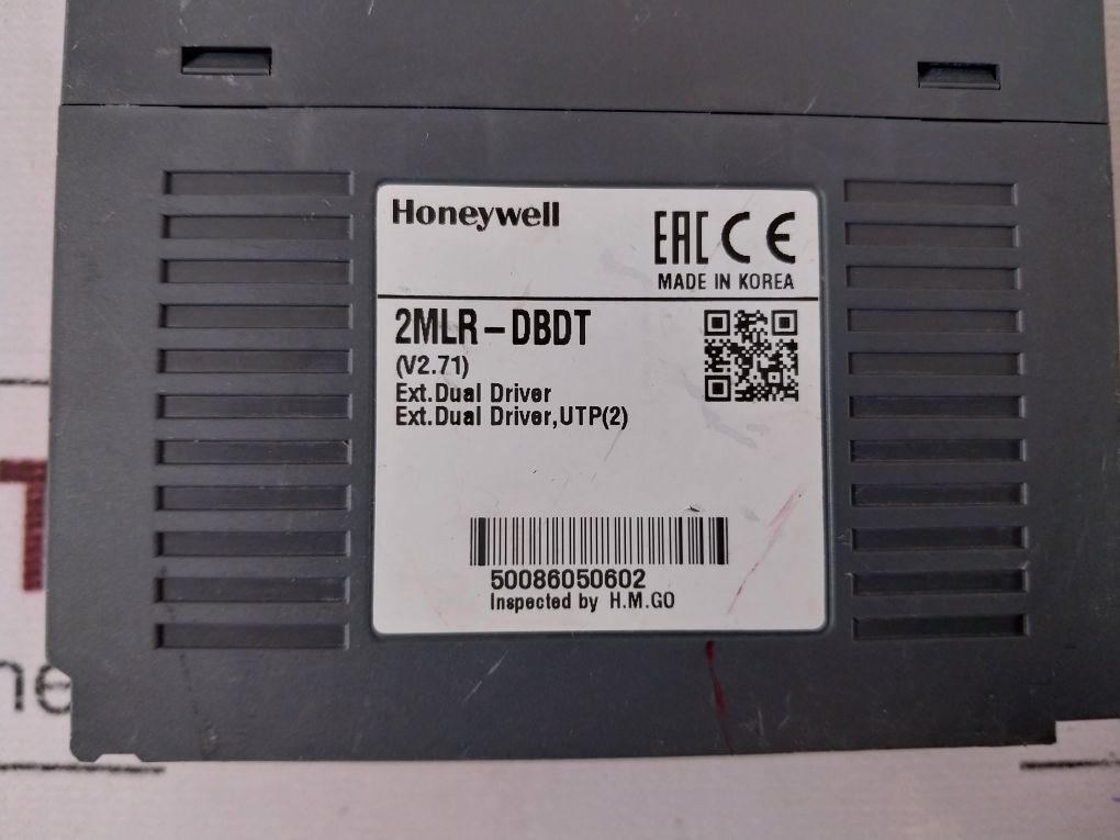 Honeywell 2Mlr-dbdt Ext. Dual Driver 