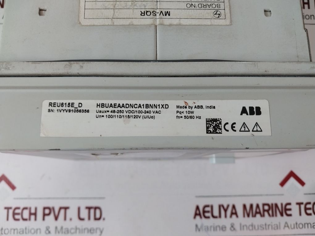 Abb Reu615E_D Feeder Protection And Control Relay 2Rca023019A0004C 