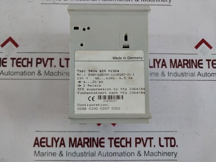 Rtk 9404 429 01324 Temperature Controller (Not Working)