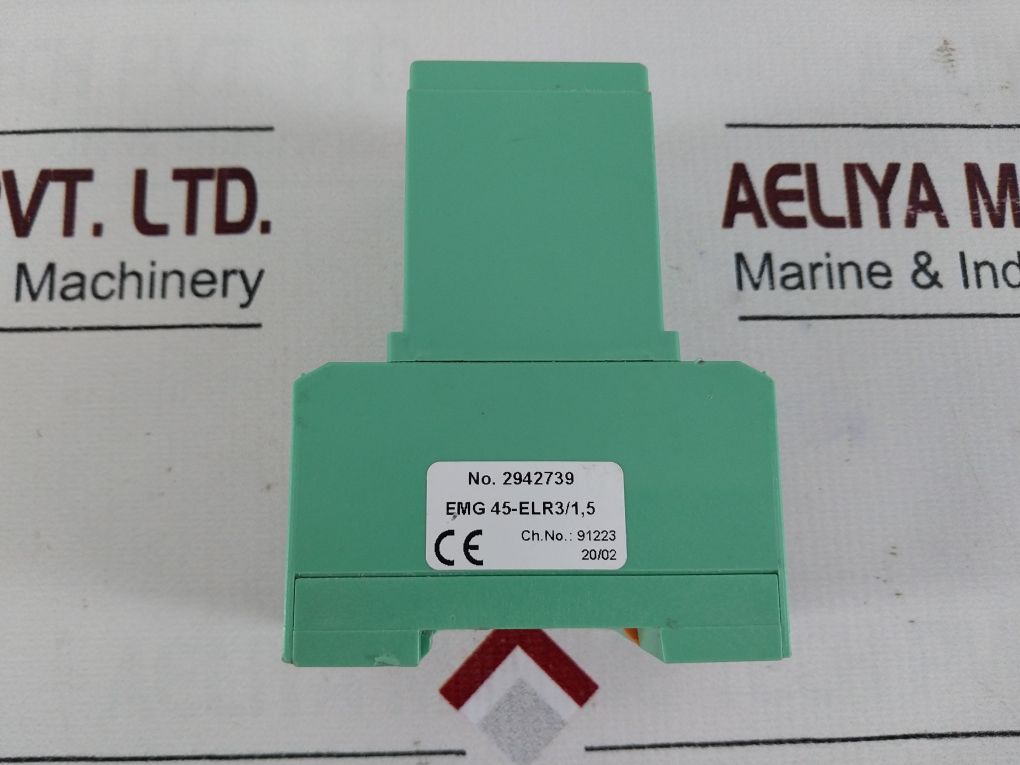 Phoenix Contact Emg45-elr3/1,5 Relay 2942739
