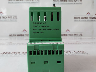 Siemens Simos Wbm 21 6Fs3480-1Ag00 Free Shipping
