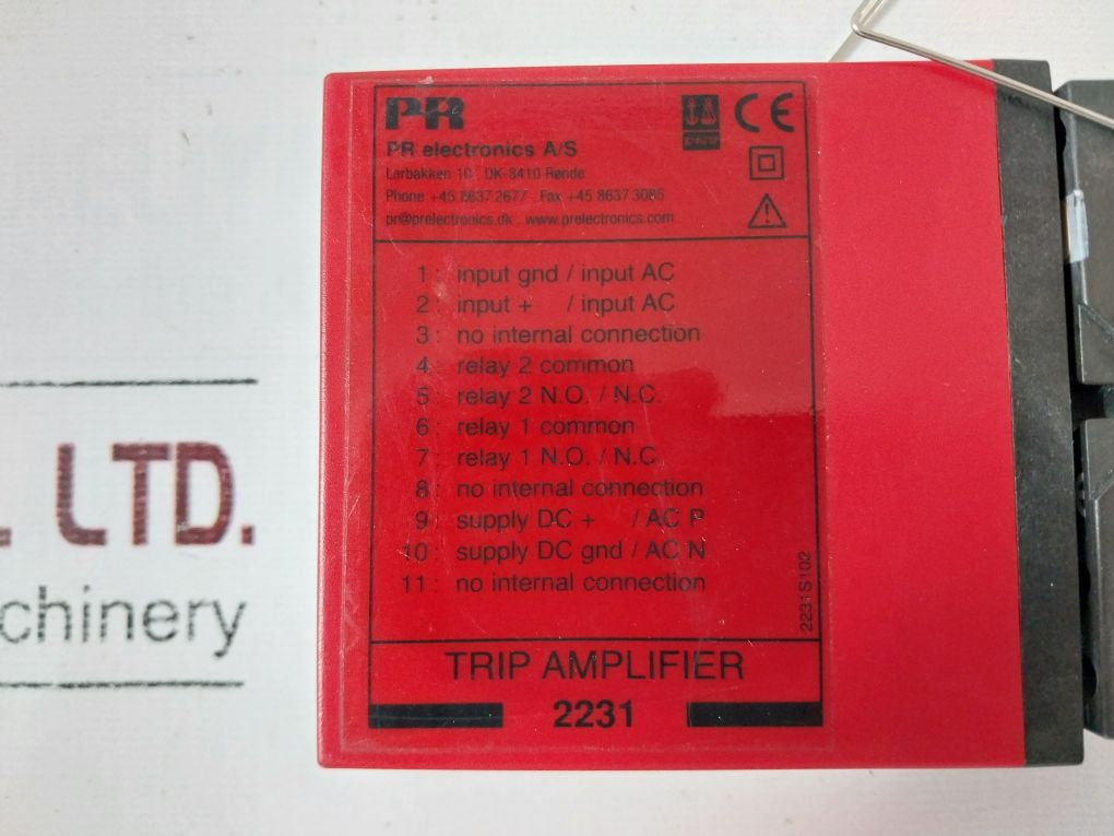 Pr Electronics 2231D Trip Amplifier 2231S102