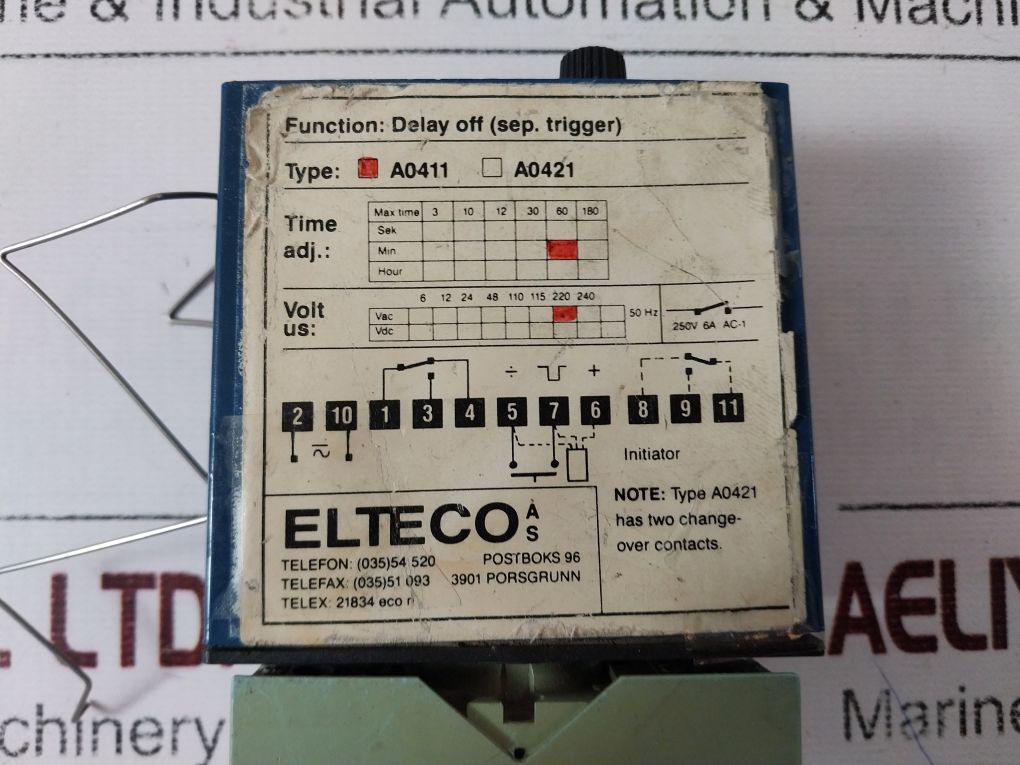 Elteco A0411 Relay