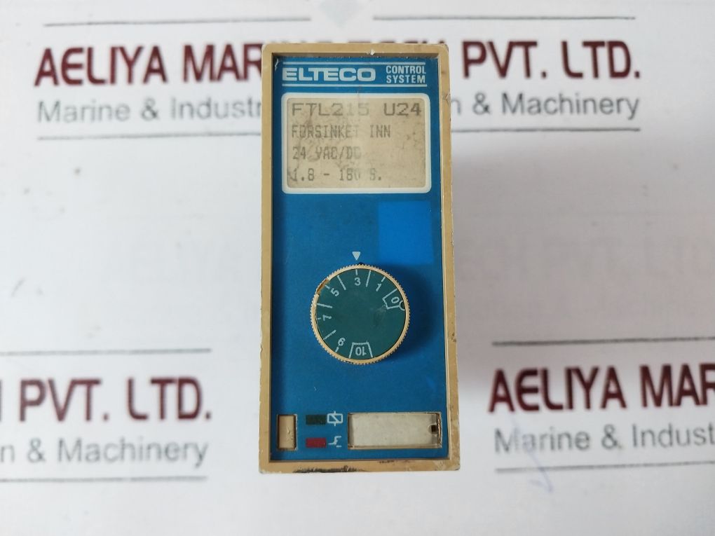 Elteco Ftl215 U24 Time Relay With Base