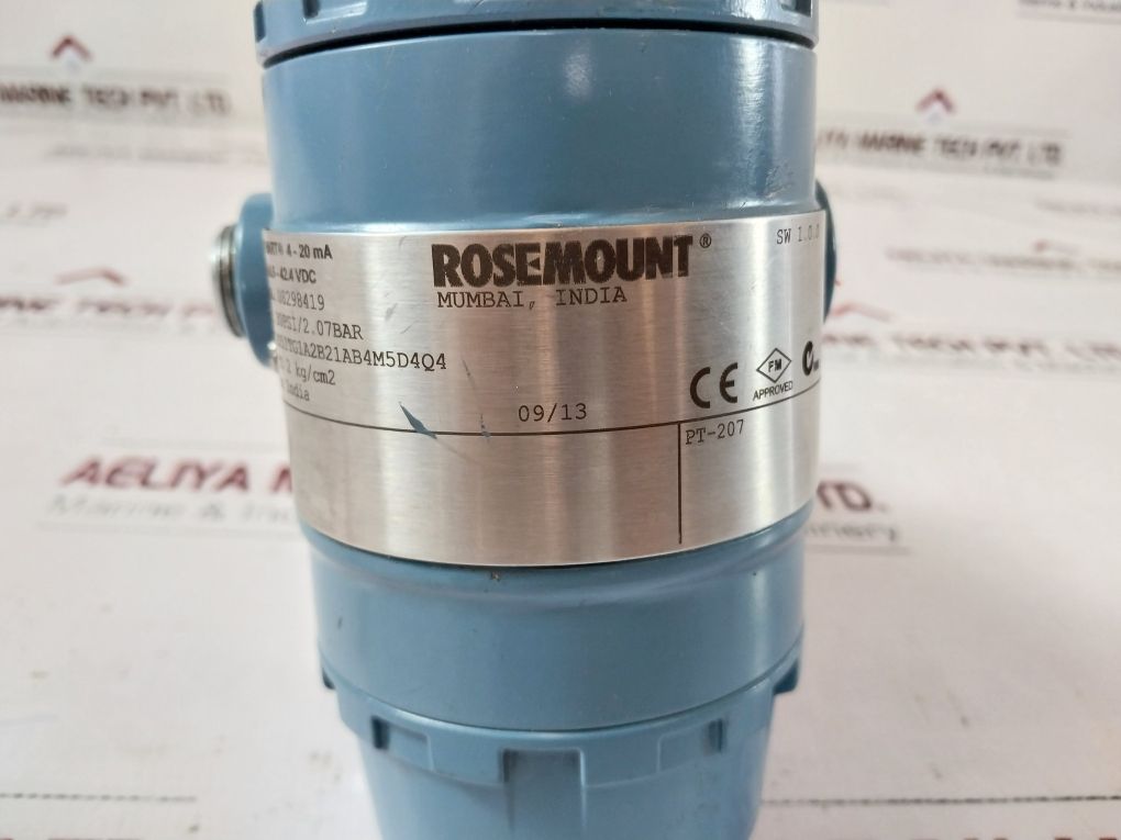 Rosemount 2051Tg1A2B21Ab4M5D4Q4 Pressure Transmitter Mpgv32A/R-1-cb-p