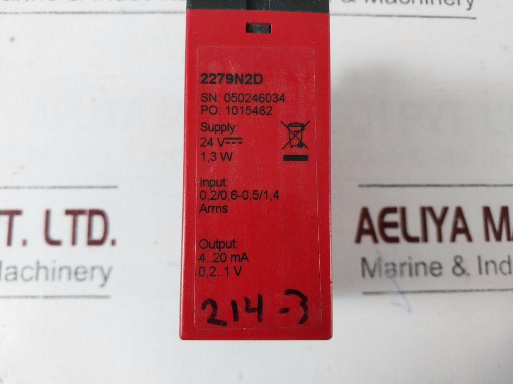 Pr Electronics 2279 Ac/Dc Transmitter 2279N2D 