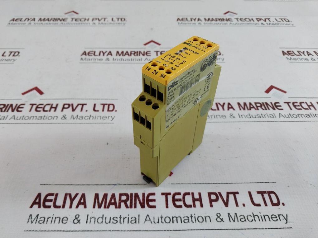 Pilz Pnoz X1 24Vac/Dc 3N/O 1N/C Safety Relay 