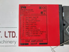 Pr Electronics 2231 Trip Amplifier 2231P 