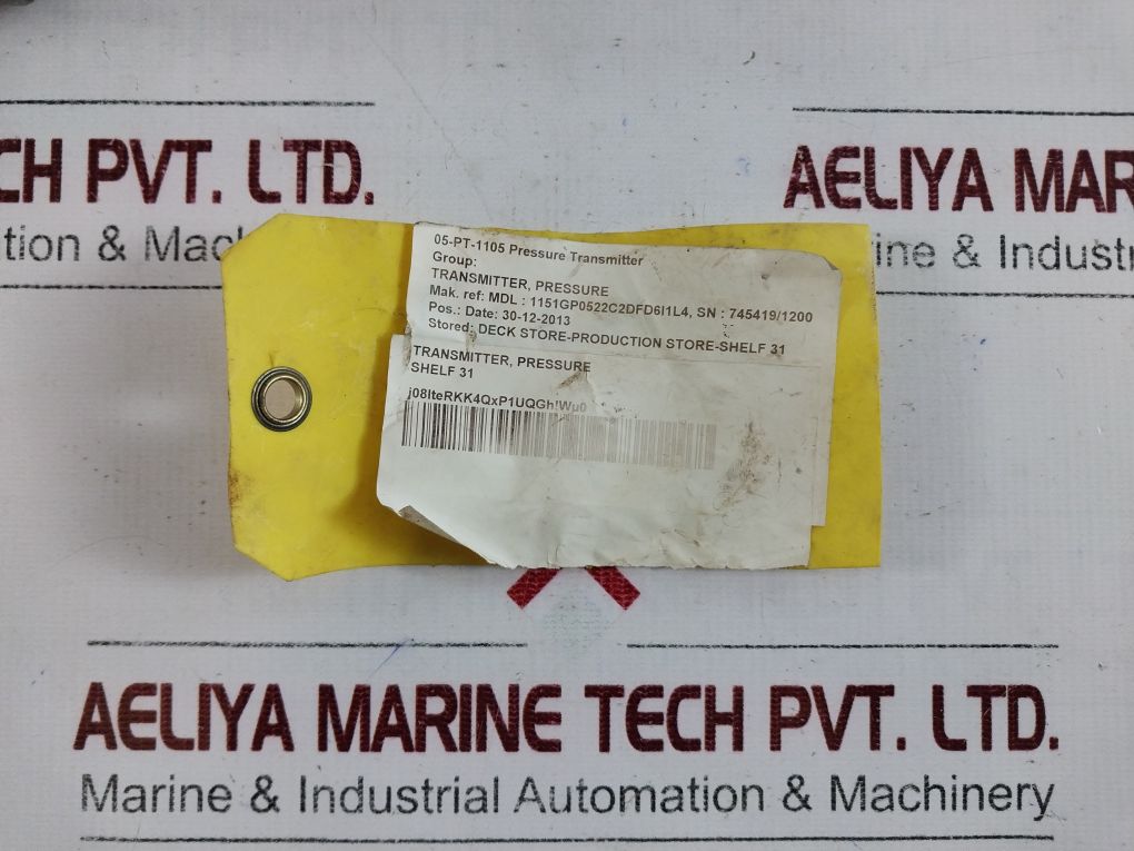 Rosemount 1151 Smart Pressure Transmitter 