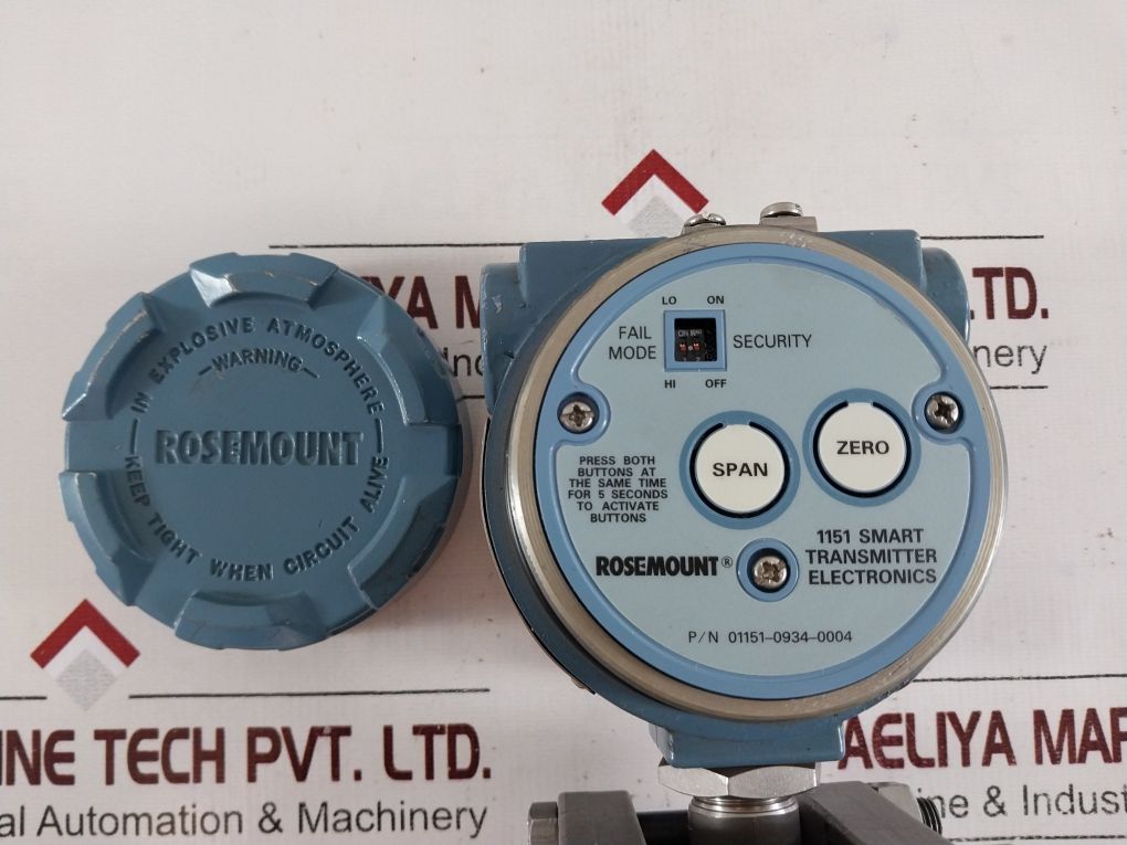 Rosemount 1151 Smart Pressure Transmitter 