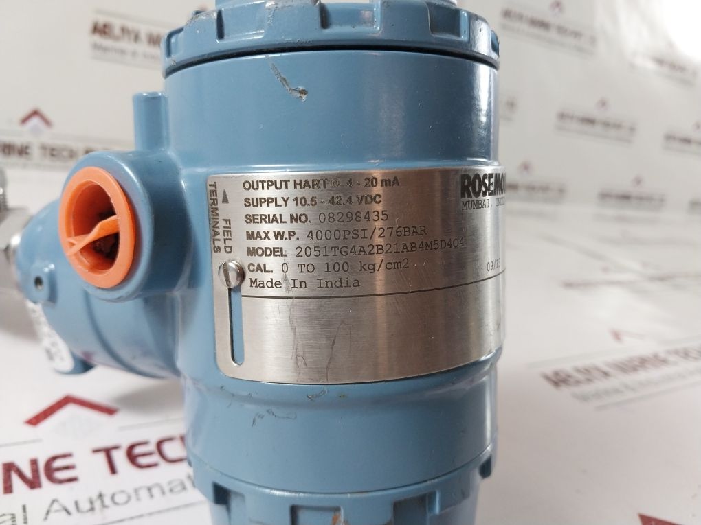 Rosemount 2051Tg4A2B21Ab4M5D4Q4 Pressure Transmitter Mpgv32A/R-1-c3-p