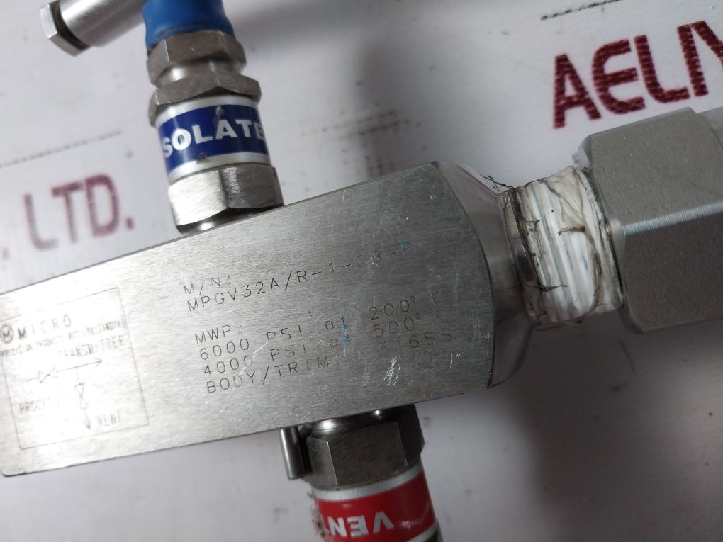 Rosemount 2051Tg4A2B21Ab4M5D4Q4 Pressure Transmitter Mpgv32A/R-1-c3-p