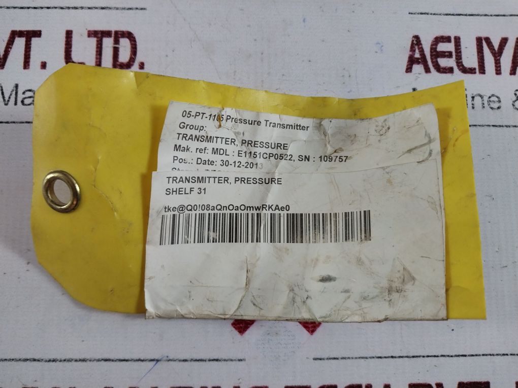 Rosemount R 1151 Smart 1151 Gp0 S22 C2 Df D6 I1 L4 Pressure Transmitter
