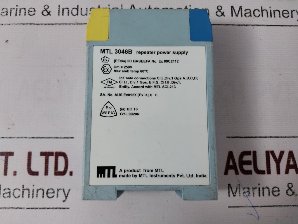 Mtl Instruments Mtl 3046B Repeater Power Supply 