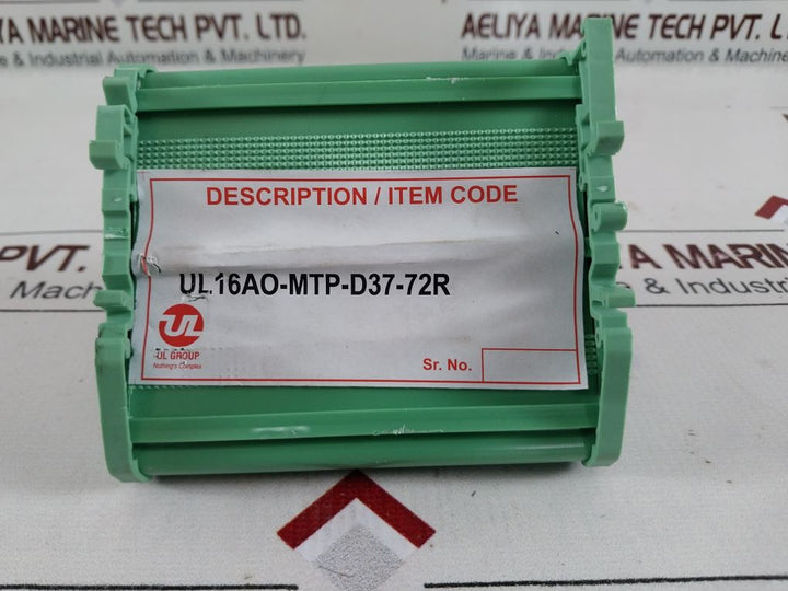 Honeywell Ul16Ao-iota-d37-72-xor I/O Relay 