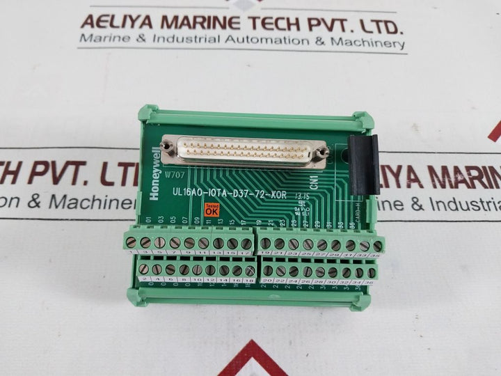 Honeywell Ul16Ao-iota-d37-72-xor I/O Relay 