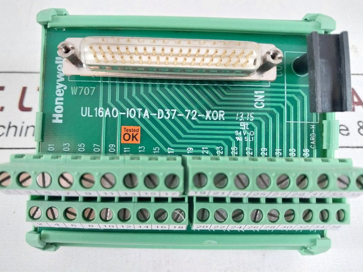 Honeywell Ul16Ao-iota-d37-72-xor I/O Relay 