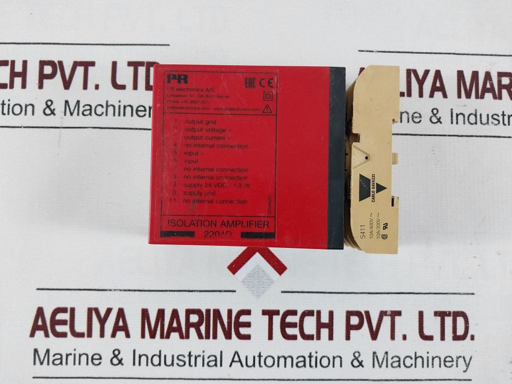 Pr Electronics/Carlo Gavazzi/Damcos 2204 Isolation Amplifier 2204X2