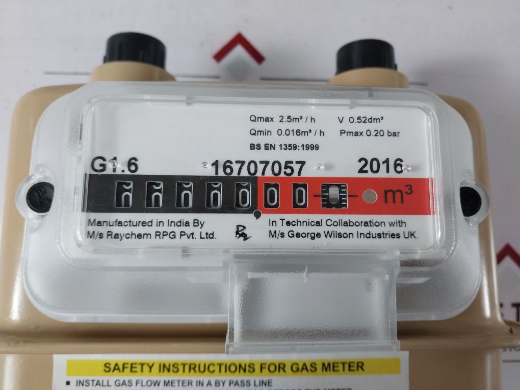 Raychem G1.6 Gas Flow Meter 16707057