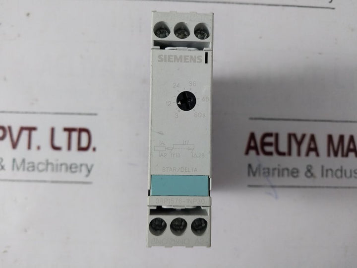 Siemens 3Rp1576-1Np30 Time Relay 3Rp15761Np308K 