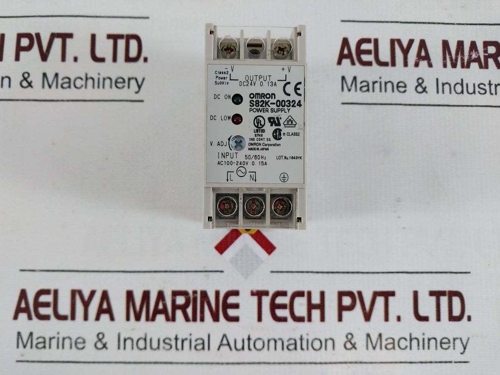 Omron S82K-00324 Power Supply 