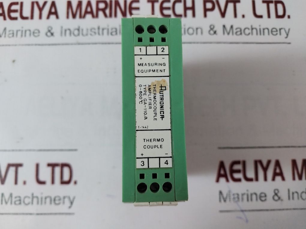 Autronica Ga-110/A Thermocouple Amplifier 