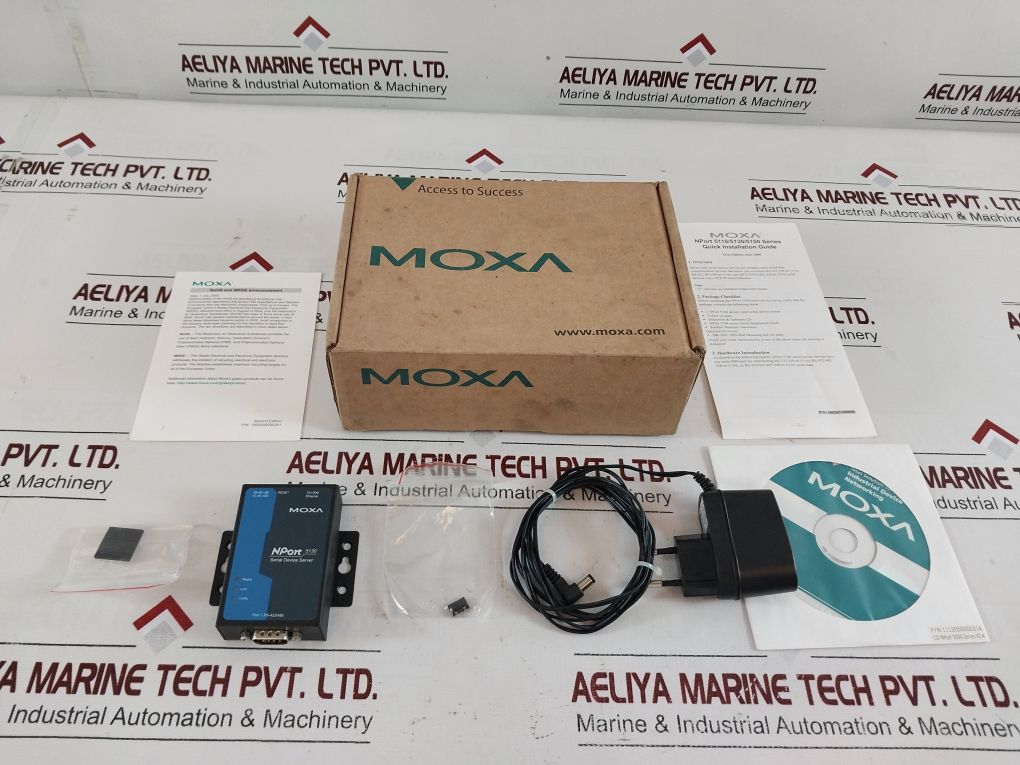 Moxa Nport 5130 Serial Device Server Port 1 Rs422/485