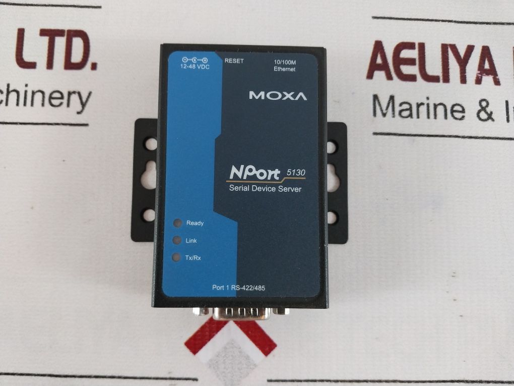 Moxa Nport 5130 Serial Device Server Port 1 Rs422/485