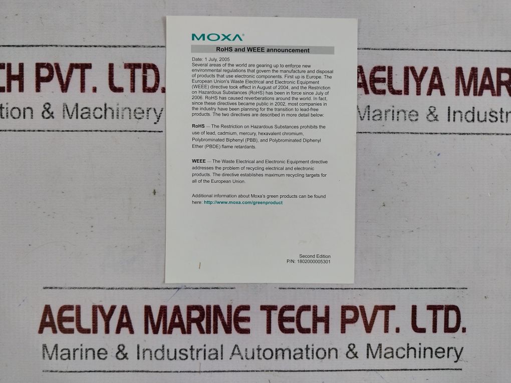 Moxa Nport 5130 Serial Device Server Port 1 Rs422/485