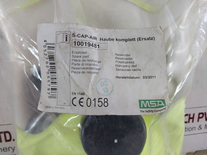 Msa 669499 Uniscape Hood Mask Assembly With Hose