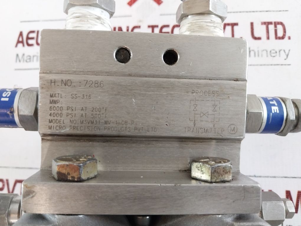 Rosemount 2051Cd1A22A1Ab4M5D4Q4 Pressure Transmitter M3Vm31-wv-1-cb-p