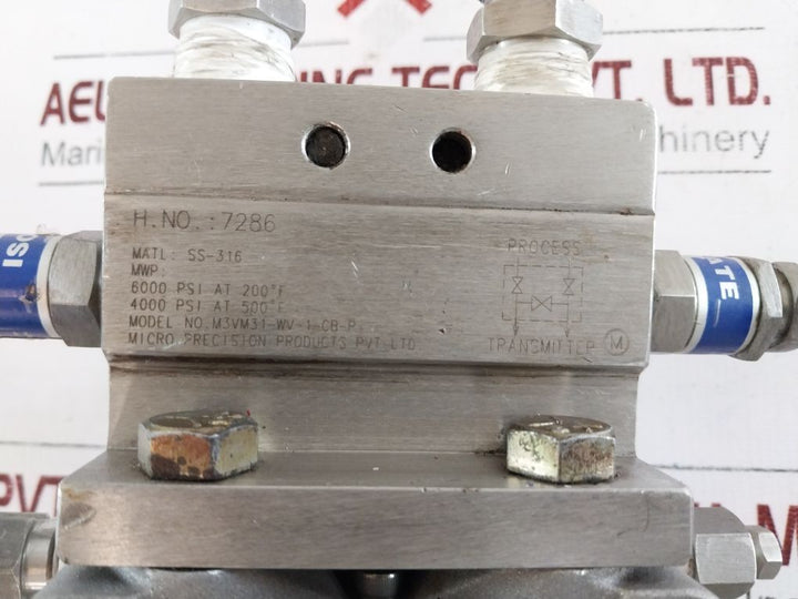 Rosemount 2051Cd1A22A1Ab4M5D4Q4 Pressure Transmitter M3Vm31-wv-1-cb-p