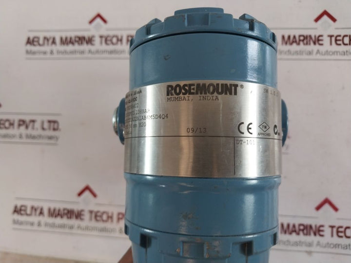 Rosemount 2051Cd1A22A1Ab4M5D4Q4 Pressure Transmitter M3Vm31-wv-1-cb-p