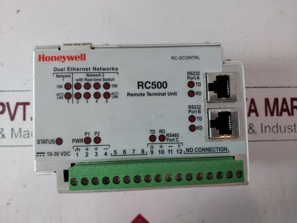 Honeywell Rc500 Remote Terminal Unit Rc-scontrl