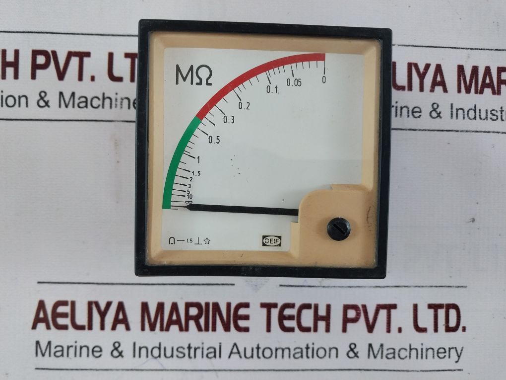 Deif 0-10 Mega Ohm Meter Insulation Monitor