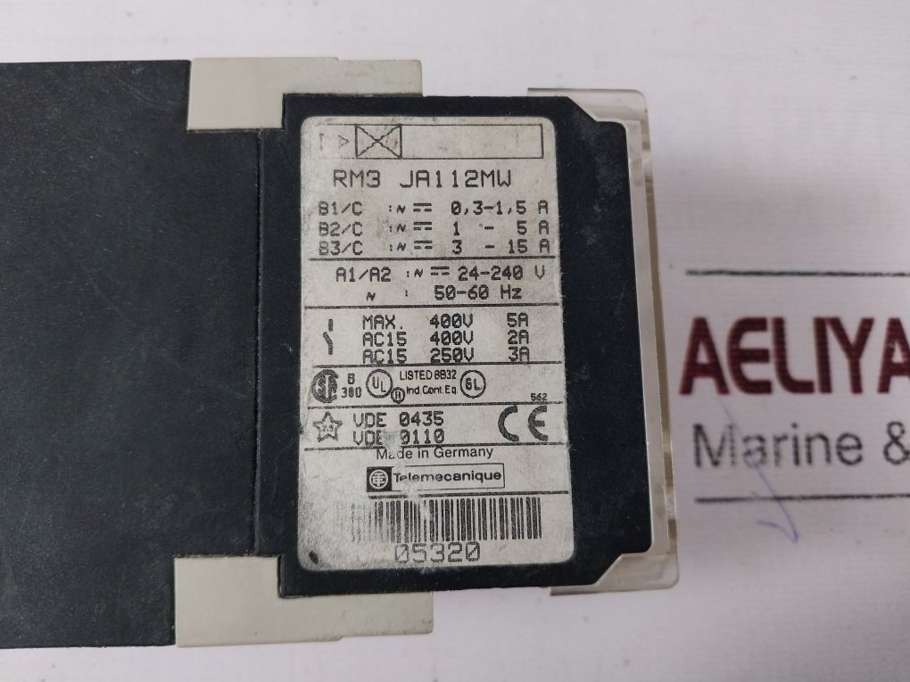 Telemecanique Rm3 Ja112Mw Programmable Relay