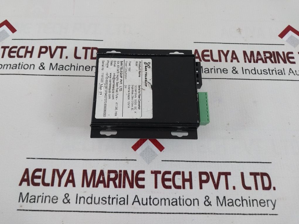 San Telequip Sc09Fsnn S020 Sc A Serial To Fiber Converter