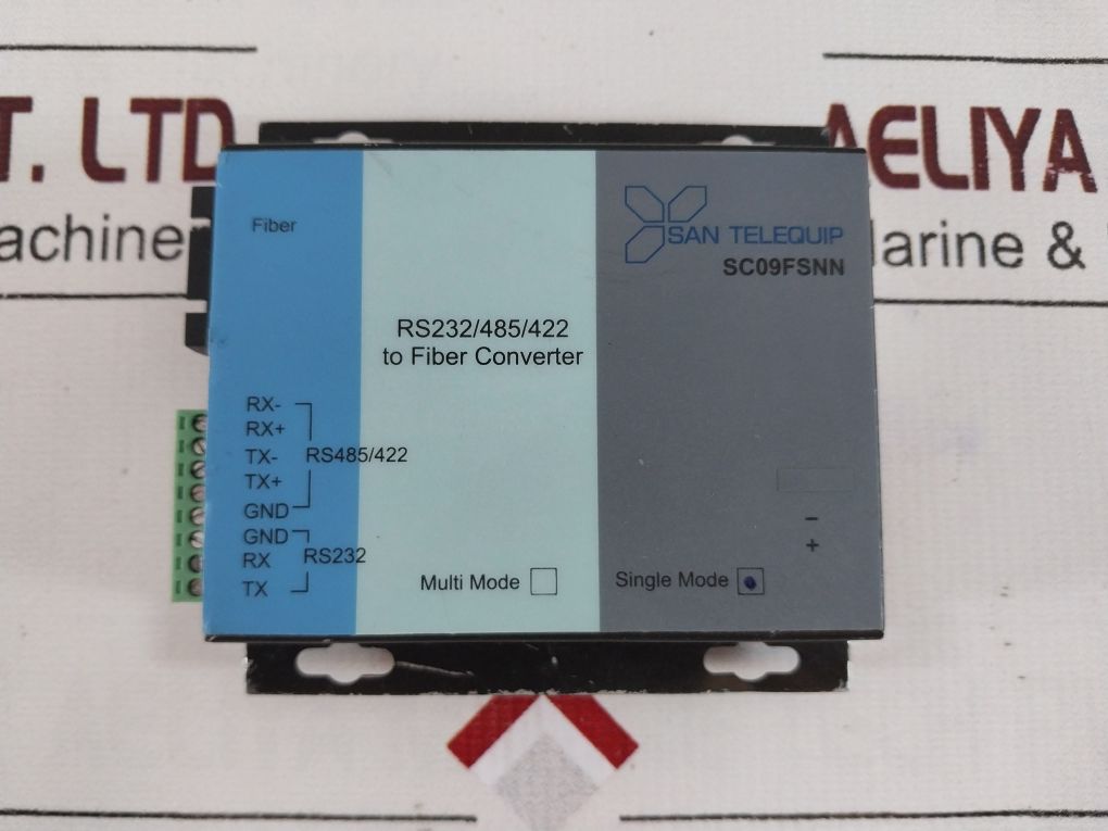San Telequip Sc09Fsnn S020 Sc A Serial To Fiber Converter