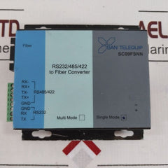 San Telequip Sc09Fsnn S020 Sc A Serial To Fiber Converter