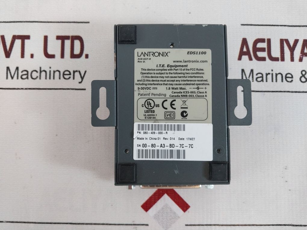 Lantronix Eds1100 Hybrid Ethernet Terminal Device Server 080-409-000-r