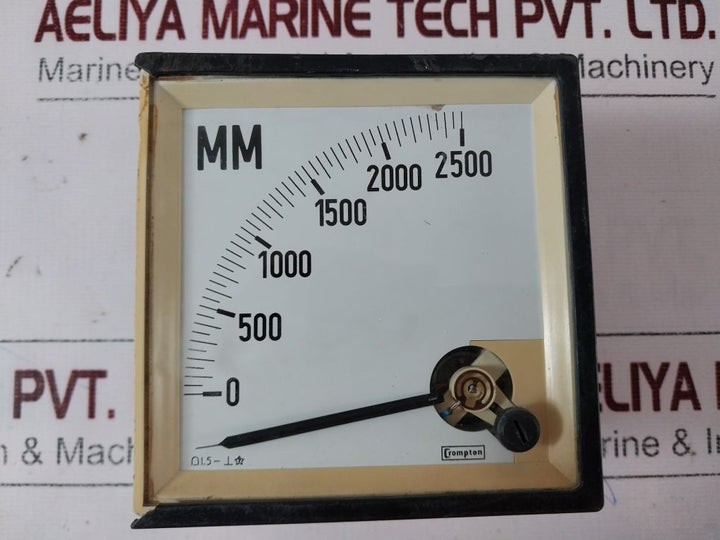 Crompton 0-2500 Mm Meter 252740/C