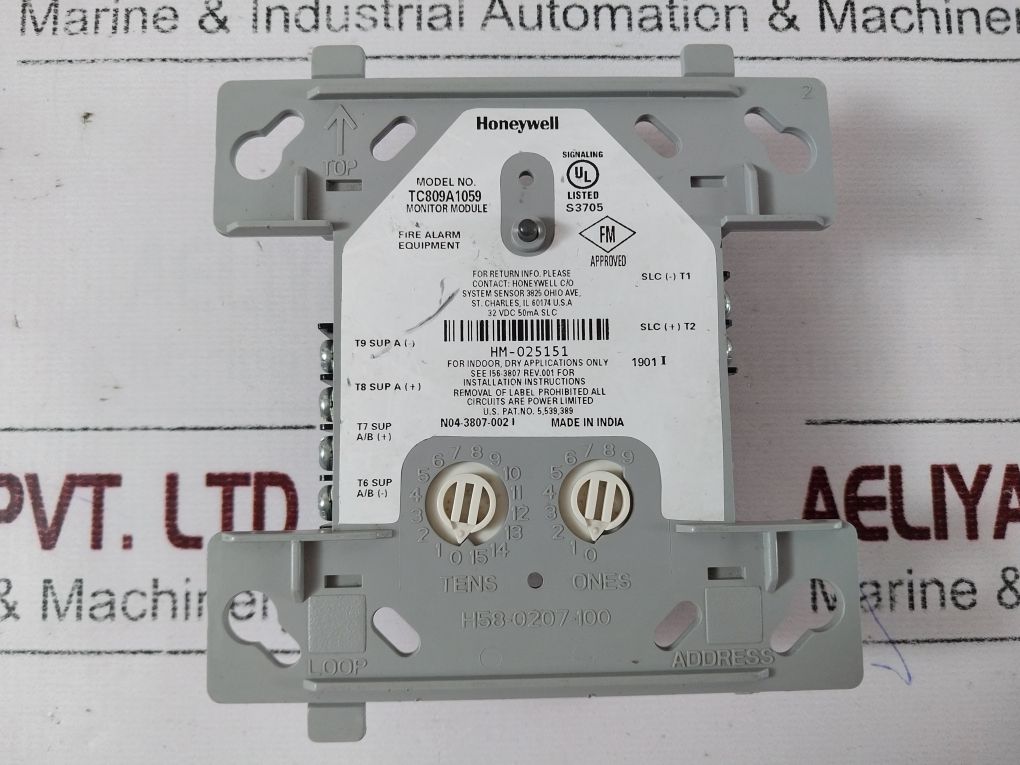 Honeywell Tc809A1059 Monitor Module