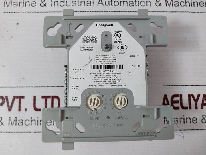 Honeywell Tc809A1059 Monitor Module