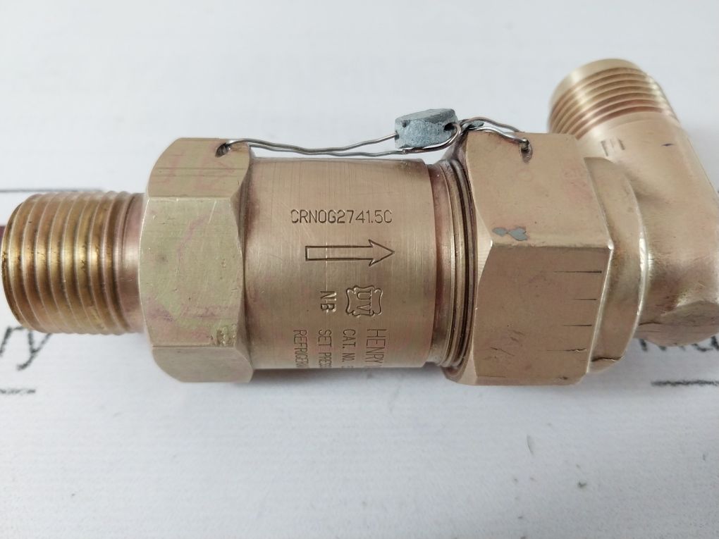 Henry Valve 527E Pressure Relief Valve 350 Psi